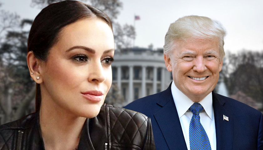 Alyssa Milano Launches Grassroots Campaign to Defeat ‘the Orange-Haired Guy’ in Michigan