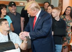 President Trump and First Lady Visit Grieving Dayton Victims and Hero First Responders as Democratic Pols Play Politics