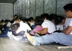 Border Patrol Agents Open Up Tractor Trailer, Find Over 70 Illegal Aliens Inside