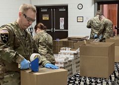 Michigan National Guard Prepares COVID-19 Response at TCF Center