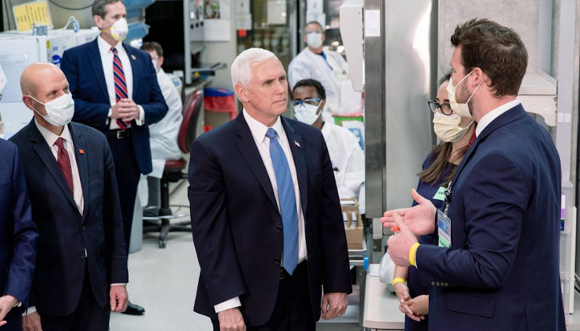 Vice President Pence Addresses Criticism for Not Wearing Mask at Mayo
