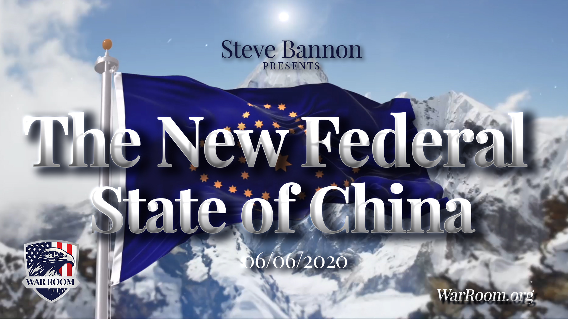 Steve Bannon Presents ‘The New Federal State of China’
