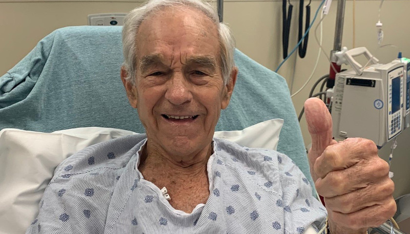 Former Congressman Ron Paul Hospitalized, Says He’s Okay