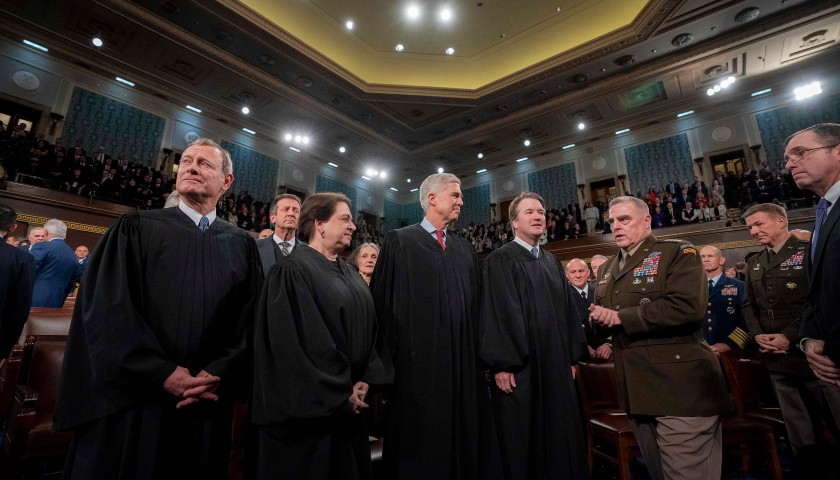 Far-Left Group Doxxes Six Supreme Court Justices