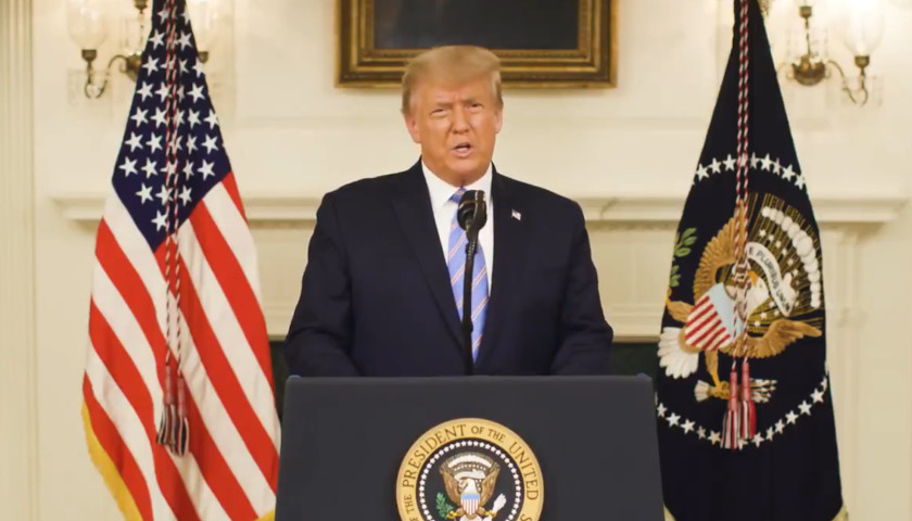 President Trump Addresses the Nation, Urges Calm and Healing