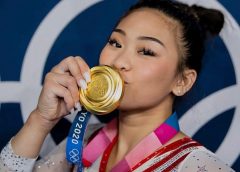 Suni Lee Wins Individual All-Around Gold
