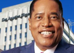 Larry Elder’s Campaign Slams LA Times over Photo ‘That Made It Appear’ He Was ‘Hitting’ Supporter