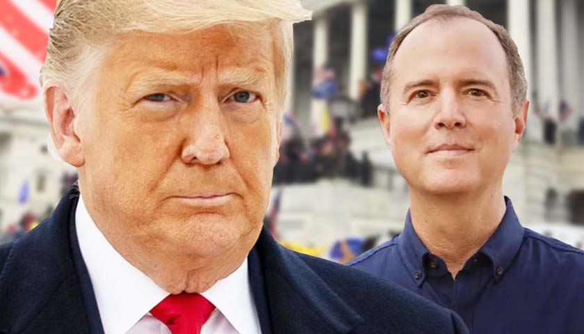 Former President Trump Slams Congressman Adam Schiff for Allegedly Altering Text Messages Shown During Committee Hearing