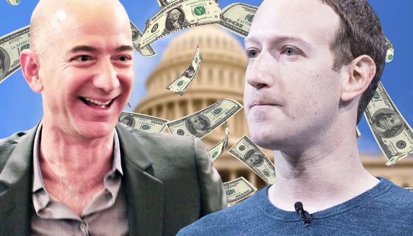Amazon and Facebook Spent More Money Than Ever Lobbying in 2021