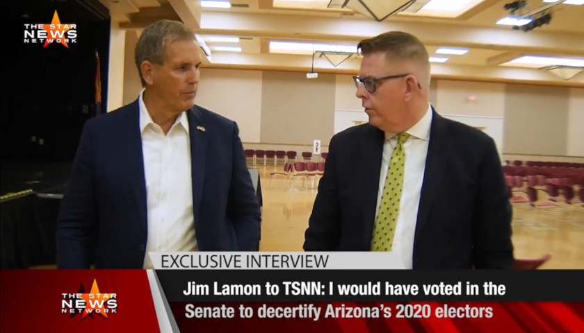 U.S. Senate Hopeful Lamon: I Would Not Have Voted to Certify Arizona’s Electors Jan. 6, 2021