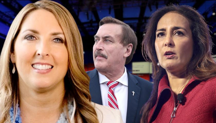 RNC Chair Ronna McDaniel Will Not Participate in Public Debate with Challengers Harmeet Dhillon and Mike Lindell