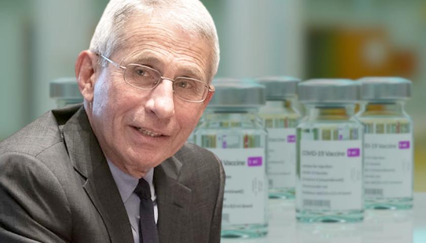 Fauci Paper Suggests Feds Knew COVID Vaccines Were Doomed from the Start: ‘Decidedly Suboptimal’