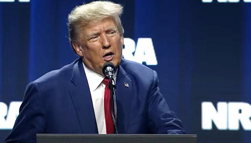 Trump Asks NRA Members for Their Votes to End the Radical, Gun Control Left’s Reign