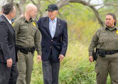 Joe Biden with CBP agents