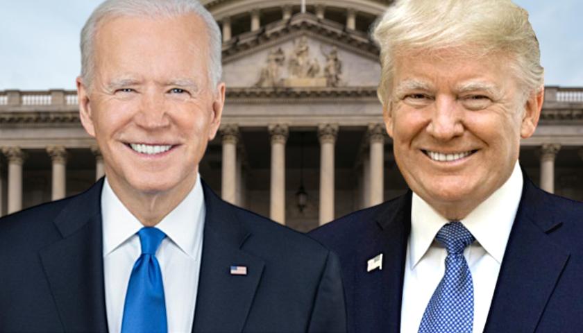 President Joe Biden and Donald Trump (composite image)