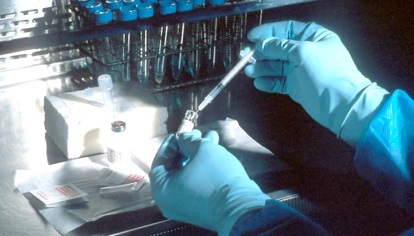 Vaccine development in a laboratory