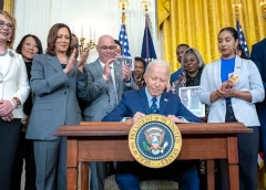 President Joe Biden, Kamala Harris - exec order