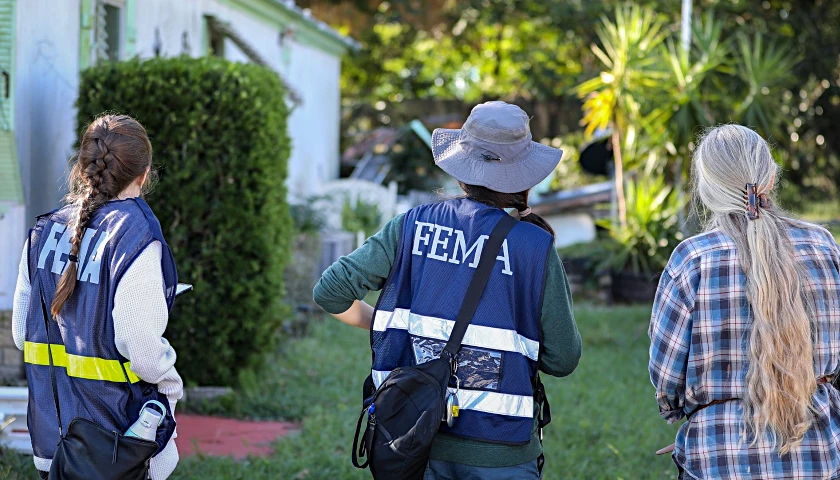 FEMA on the ground after Hurricane Helene